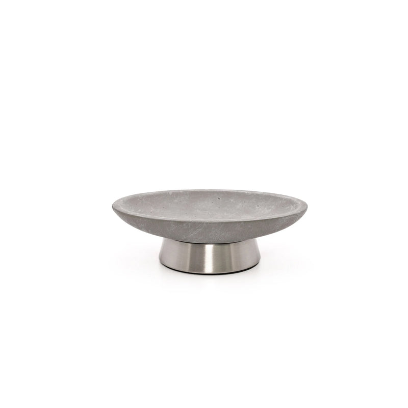 Concrete Bath Accessory Set and Waste Basket