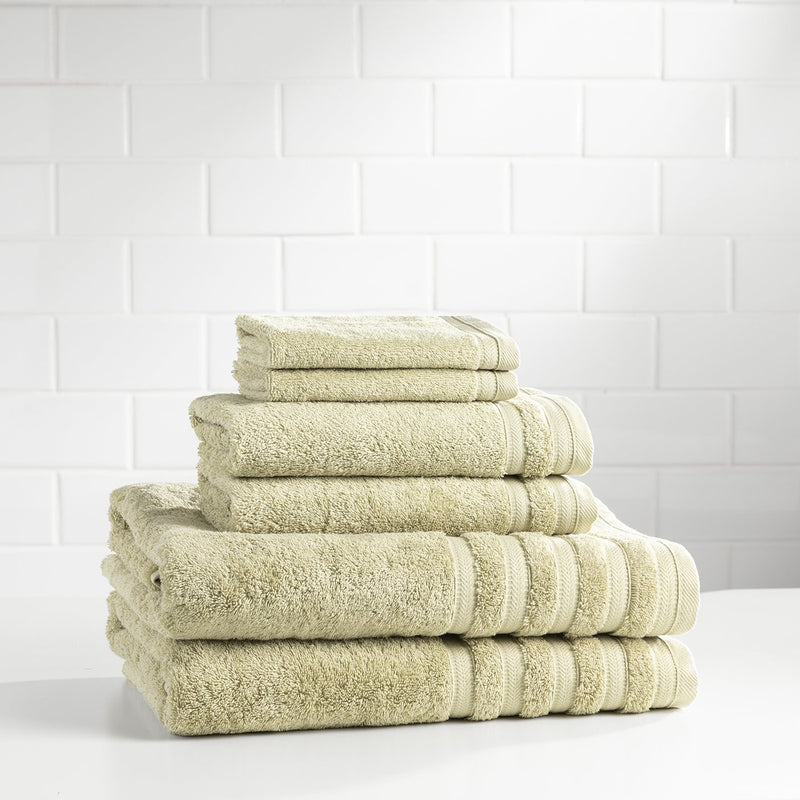 Pure Elegance 6 Piece 600 GSM Turkish Towel Set