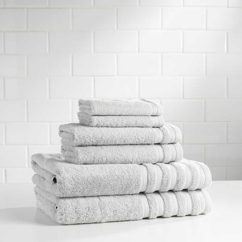 Pure Elegance 6 Piece 600 GSM Turkish Towel Set