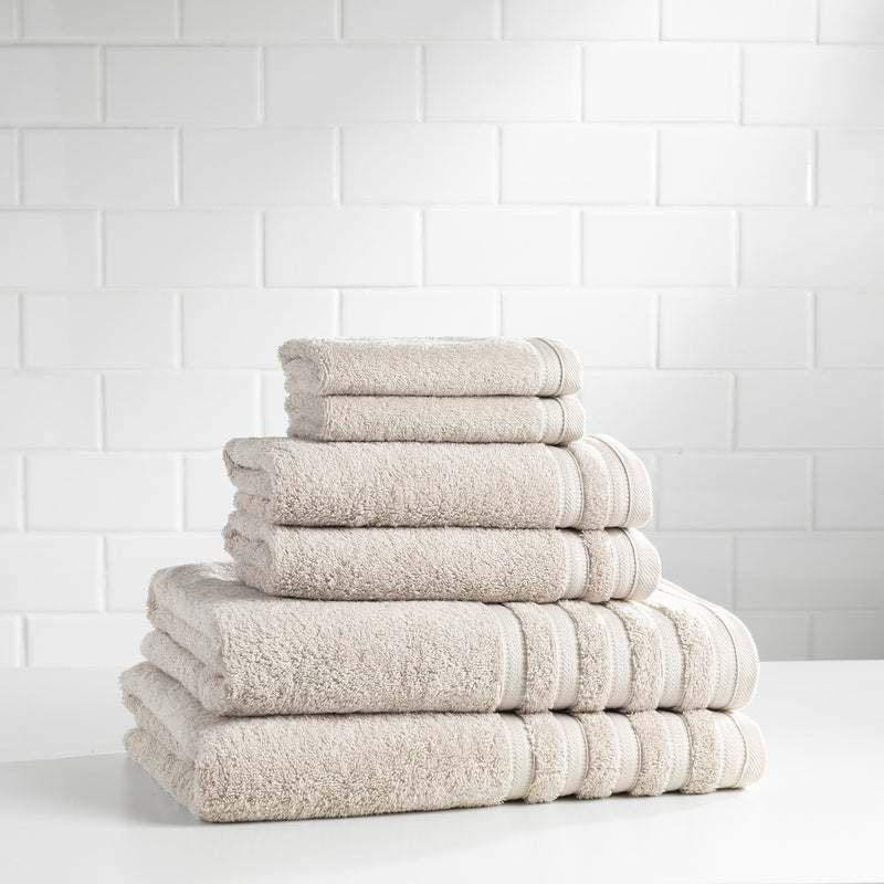 Pure Elegance 6 Piece 600 GSM Turkish Towel Set