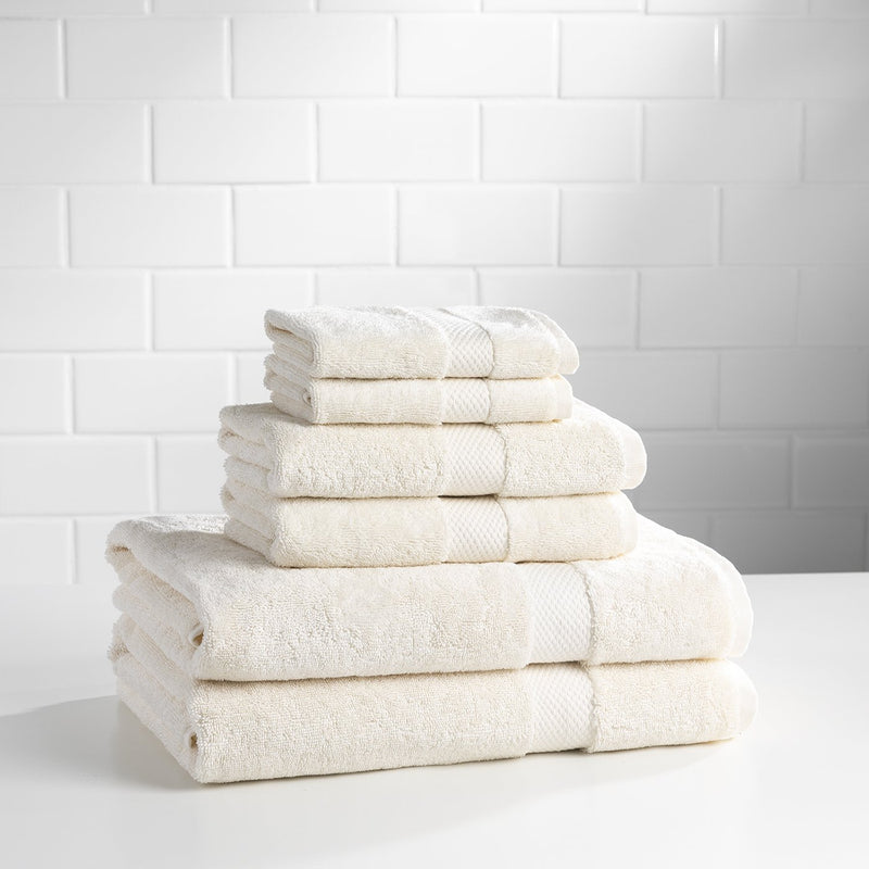 Pyramid 6 Piece 600 GSM Egyptian Cotton Towel Set