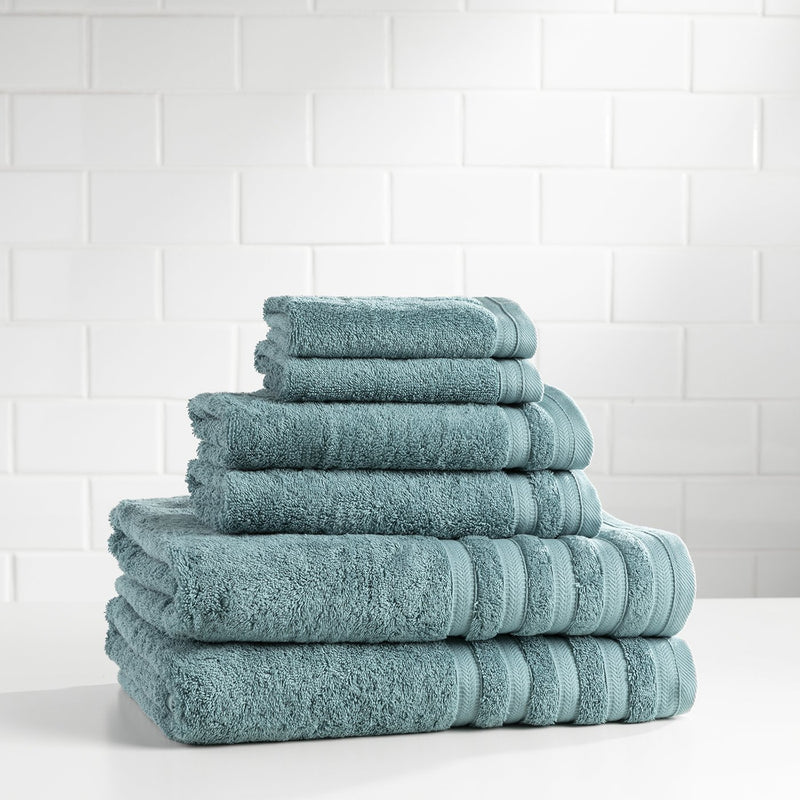 Pure Elegance 6 Piece 600 GSM Turkish Towel Set