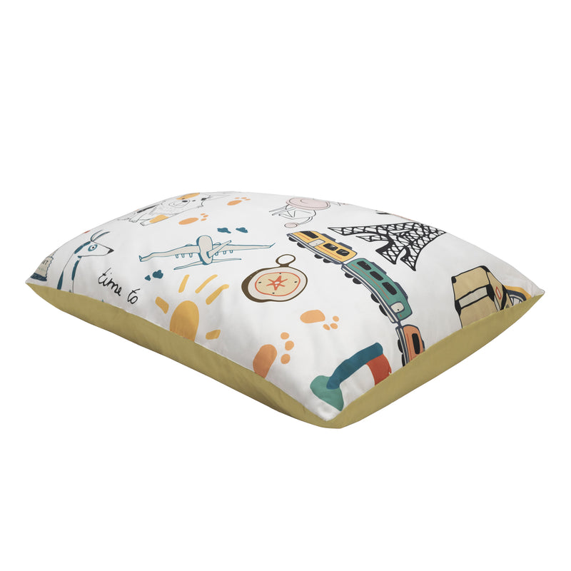 Dog Whisperer Globe Comforter Set & Pet Bed