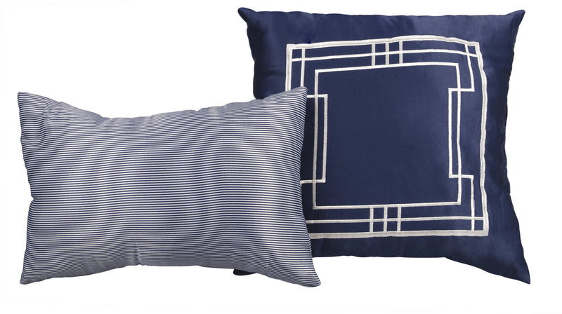 Navy Lionel Richie Home Dec Pillow