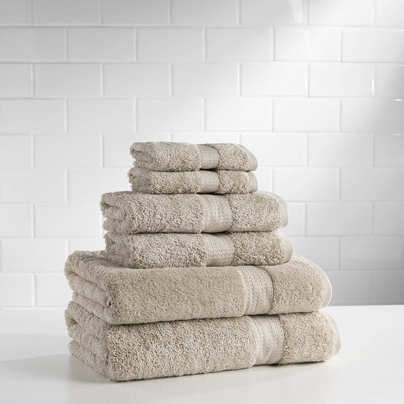6 Piece Pure Elegance 800 GSM Turkish Towel Set