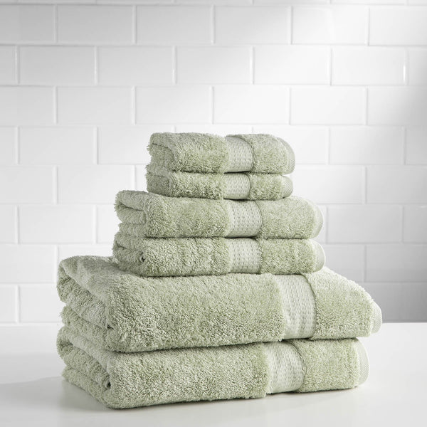 6 Piece Pure Elegance 800 GSM Turkish Towel Set