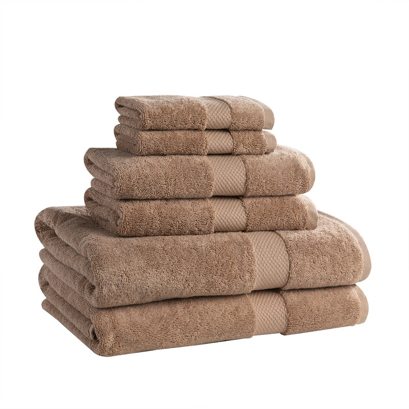 Pyramid 6 Piece 600 GSM Egyptian Cotton Towel Set