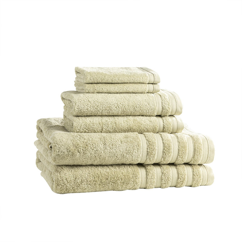 Pure Elegance 6 Piece 600 GSM Turkish Towel Set