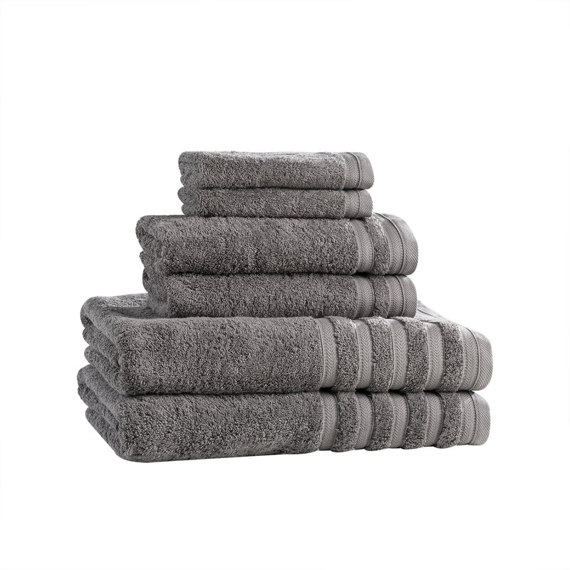 Pure Elegance 6 Piece 600 GSM Turkish Towel Set