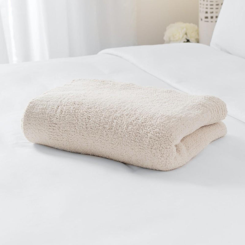 Spa Chenille Microfiber Throw Blanket